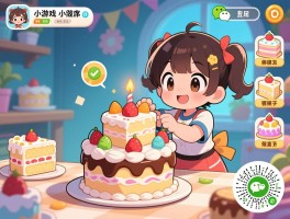 做蛋糕小游戏适合儿童吗,不用下载直接玩,微信小程序有哪些？