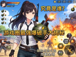 炸弹女究竟是谁？游戏圈最强爆破手大揭秘,出装加点怎么选,团战怎么炸翻全场