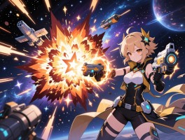 星爆丨宇宙星爆现象如何形成，游戏星爆技能怎么释放，防空系统威力有多大？