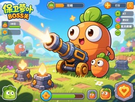 保卫萝卜BOSS关卡攻略最新通关教程，保卫萝卜BOSS打法技巧与炮塔配置方案详解
