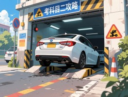 驾考科目二攻略，倒车入库怎么不压线，坡道起步如何不熄火，考试紧张怎么办