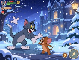 猫和老鼠官方手游？汤姆怎么抓杰瑞,零氪能玩吗,雪夜古堡怎么过