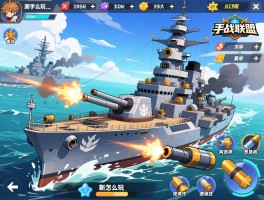 手游战舰联盟丨新手怎么玩,如何选择战舰,炮弹使用技巧