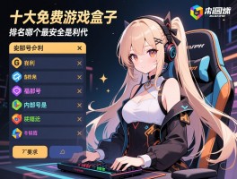 十大免费游戏盒子排名哪个最安全,福利如何,内部号是什么