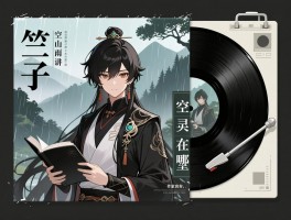 竺子,黑色唱片讲的是什么,空山灵雨在哪里买,作家真实身份是谁