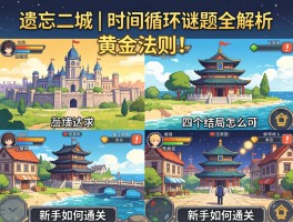 遗忘之城：时间循环谜题全解析，黄金法则是什么,四个结局怎么达成,新手如何通关