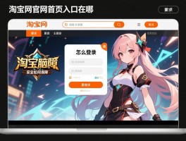 淘宝网官网首页入口在哪？电脑版怎么登录？安全如何保障