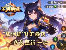 王者英雄战力怎么查看,如何提升最快,多久更新一次