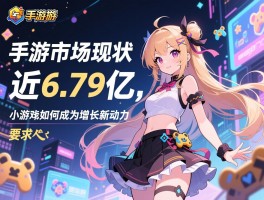 手游市场现状,用户规模近6.79亿,小游戏如何成为增长新动力