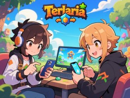 泰拉瑞亚怎么联机双人？异地组队，手机电脑互通？