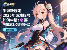 手游新规定,2025年游戏版号如何申请,防沉迷2.0有哪些升级