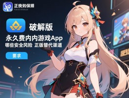 破解版永久免费内购游戏app,有哪些法律风险,安全如何保障,正版替代渠道
