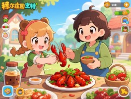 摩尔庄园特产怎么互换,邻居亲密度怎么刷,麻辣小龙虾配方怎么解锁