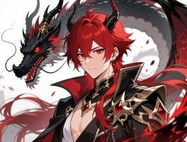 龙族陈墨瞳红发代表什么，A级血统多强，路明非还是恺撒？