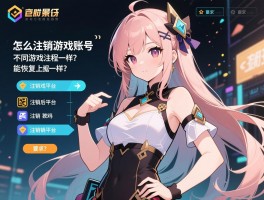 怎么注销游戏账号,不同游戏平台注销流程一样吗,注销后数据能恢复吗