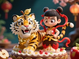 糖伯虎丨3D糖艺如何创作,黄金苹果为何走红,糖艺哪吒怎么重塑？