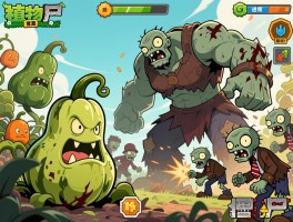 倭瓜植物大战僵尸,伤害多高？怎么获得？进阶效果？第几关解锁？对付巨人僵尸？