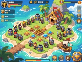 海岛奇兵玩吧攻略,前期资源怎么分配,兵种如何搭配,防御阵型怎么摆