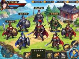 全面战争三国攻略新手怎么开局,最强阵容如何搭配,资源不够怎么办