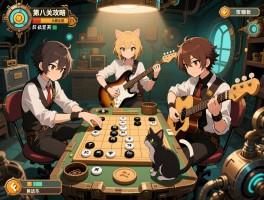 机械迷城第八关攻略,五子棋怎么赢,抓猫技巧有哪些,三个乐手如何过关