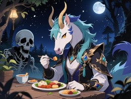 夜骐为什么只有见过死亡的人才能看见,夜骐吃什么食物,夜骐在哪里可以找到