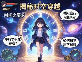 时间之门：揭秘时空穿越的奥秘，时间旅行可能吗,平行宇宙存在吗,如何科学解释