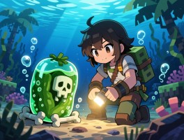 我的世界海泡菜：骨粉催熟亮度翻倍吗？海底照明如何实现？荒岛生存怎样获取光源？