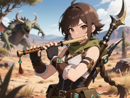 狩猎笛使用攻略,狩猎笛怎么玩,怪物猎人荒野狩猎笛玩法,狩猎笛开荒装备推荐