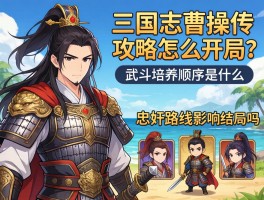 三国志曹操传攻略怎么开局？武将培养顺序是什么,忠奸路线影响结局吗