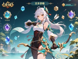 凌波城符石组合攻略，怎么搭配最高效，69级如何选择，百步穿杨好用吗？