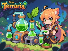 泰拉瑞亚提炼机怎么用,可以提炼什么,怎么获得,叶绿素提炼机有什么用