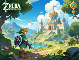 塞尔达传说的开放世界设计演变：从时之笛到王国之泪的沉浸感探索之旅