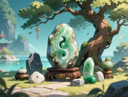 镇石有什么用,怎么摆放,风水作用,种类区别,树化玉镇石？