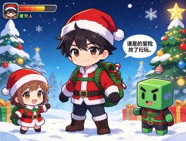 小人冒险圣诞版怎么玩,有哪些角色,剧情是什么,和立方小人什么关系？