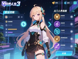 虚拟人生3职业选择攻略与技能培养指南，从入门到精通的完美人生模拟体验