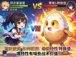 顽皮蛋速度种族值,对战如何配招,爆炸特性有哪些战术价值