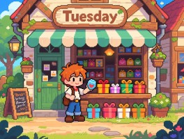 星露谷罗宾,在哪里能找到,喜欢什么礼物,周二为什么不在店