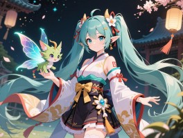 天钿，虚拟歌手的精灵伙伴与日本巫女起源有何关联？