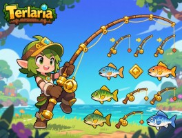 泰拉瑞亚鱼竿获取方法大全，详细步骤图解与轻松获得黄金鱼竿和更多稀有鱼竿的终极攻略