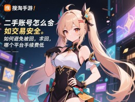 搜淘手游丨二手账号怎么交易安全,如何避免被找回,哪个平台手续费低