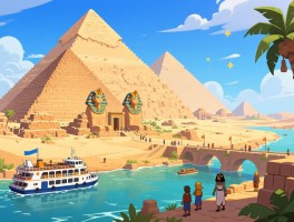 埃及古国攻略,金字塔最佳参观时间,尼罗河游轮怎么选,卢克索神庙游览顺序