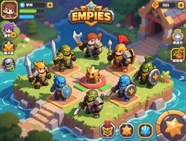 迷你帝国怎么玩,新手如何快速发育,最强兵种怎么搭配？