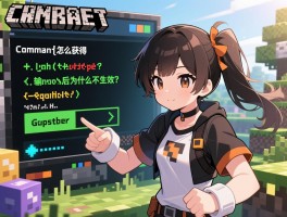 命令方块怎么获得,作弊模式怎么开,指令输入后为何不生效？