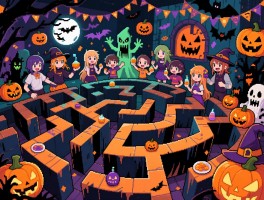 万圣节的活动有哪些？,恐怖迷宫怎么玩？,家庭派对如何策划？