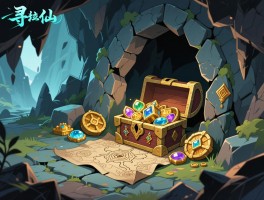 诛仙寻宝，破败洞府奇物宝箱在哪，隐藏藏宝图怎么获得，灵境寻宝副本怎么打