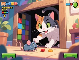 猫捉老鼠游戏？FC经典移植？真人定位躲猫猫？亲子颜色配对？