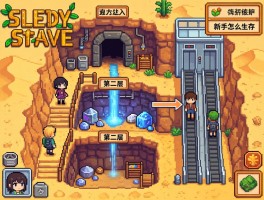 星露谷沙漠矿洞怎么进入,第几层有铱矿,新手怎么生存,电梯在哪