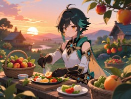 日落果有什么用,哪里采集最多,怎么制作料理,刷新时间要多久