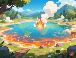 热水湖自然奇观探秘丨热水湖怎么形成的,世界上有哪些热水湖,热水湖为什么温度高