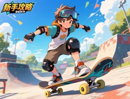 滑板少年攻略,新手如何选板,安全防护技巧,基础动作教程